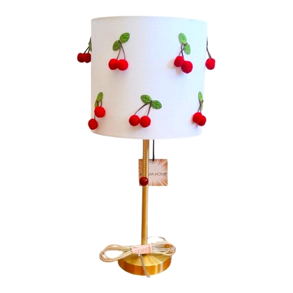 Other - Cherry Stem White Lamp